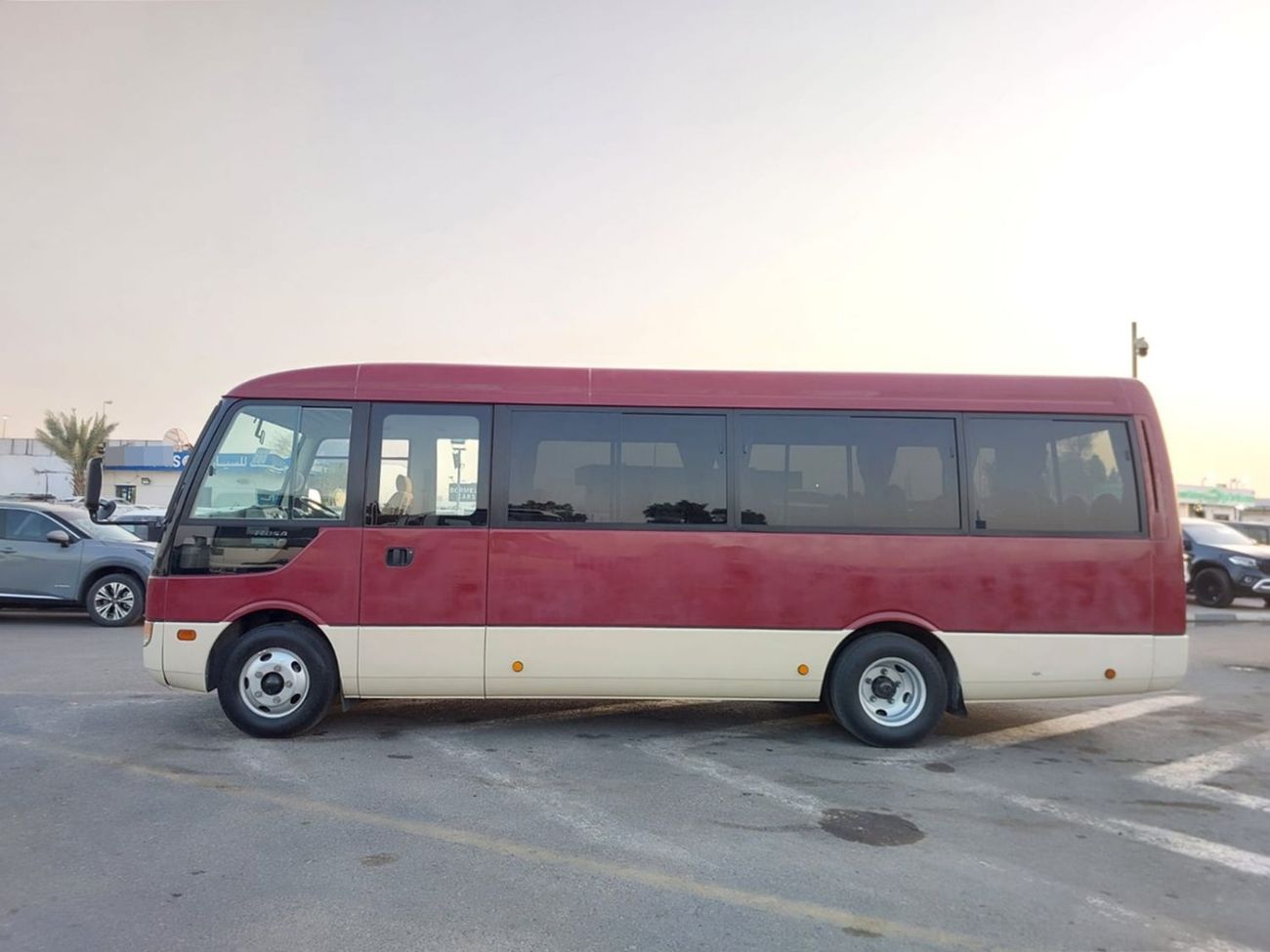 ميتسوبيشي روزا MITSUBISHI ROSA BUS RHD 2007 MODEL 4.8 L DIESEL MANUAL(PM00298)