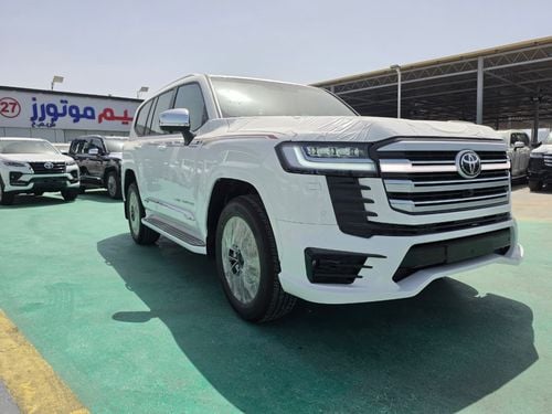 تويوتا لاند كروزر Toyota Land Cruiser GXR Limited 4.0L 2026 – فل أوبشن ليمتد | 4.0 لتر V6 | أبيض خارجي | داخلية بيج