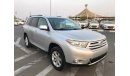 Toyota Highlander fresh and imported and very clean inside out and ready to drive