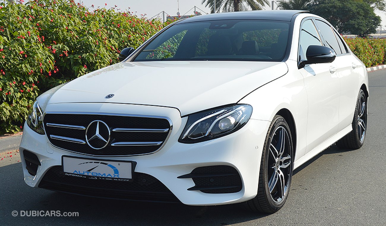 مرسيدس بنز E200 2020 4MATIC, 2.0L-Turbo, GCC 0km w/ 2Yrs Unlimited Mileage Warranty + 3Yrs Service @ EMC