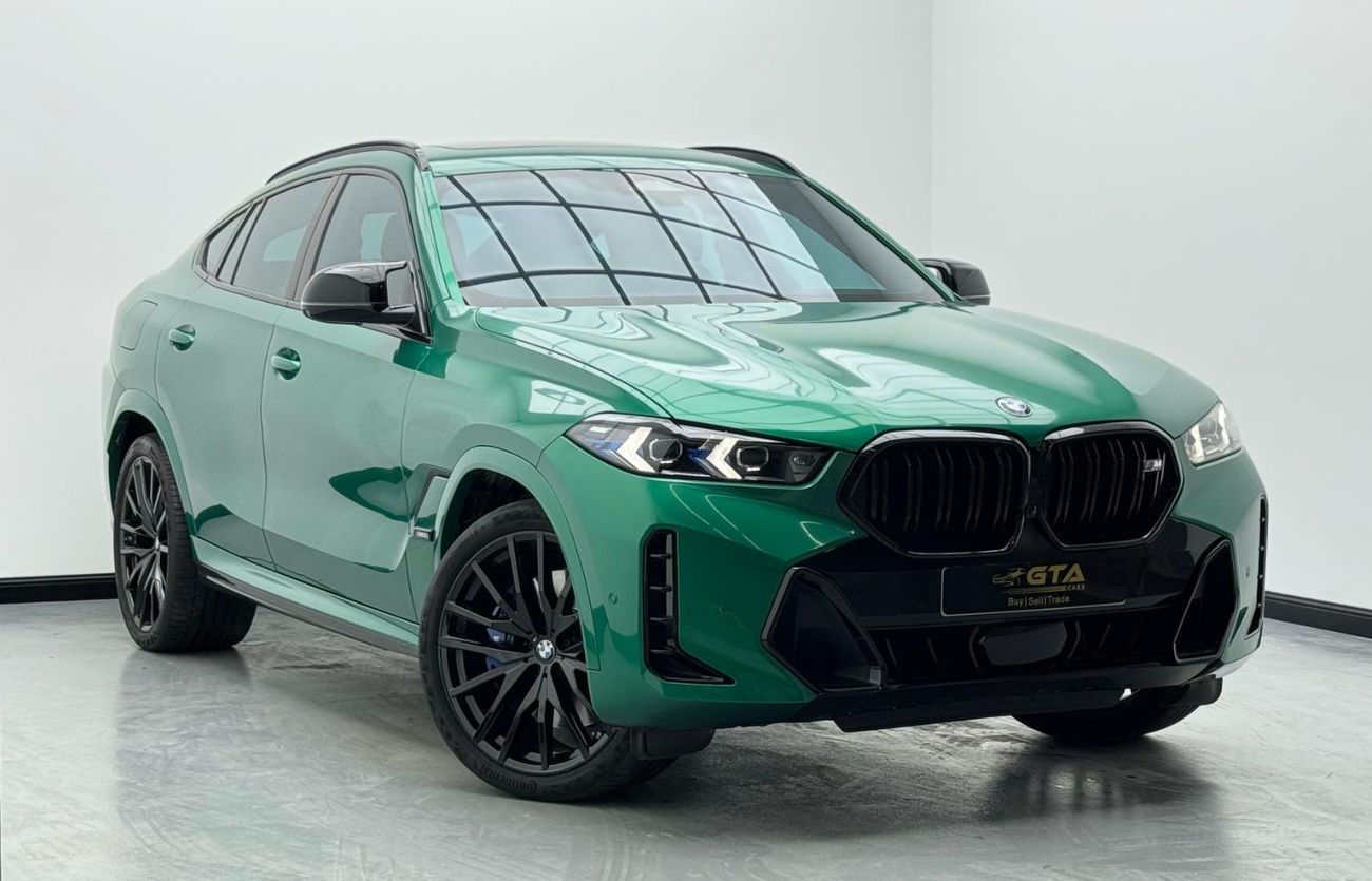 BMW X6 2024 BMW X6 M60i xDrive, Full PPF, 2028 BMW Agency Warranty & Service Contract, Agency FSH, GCC
