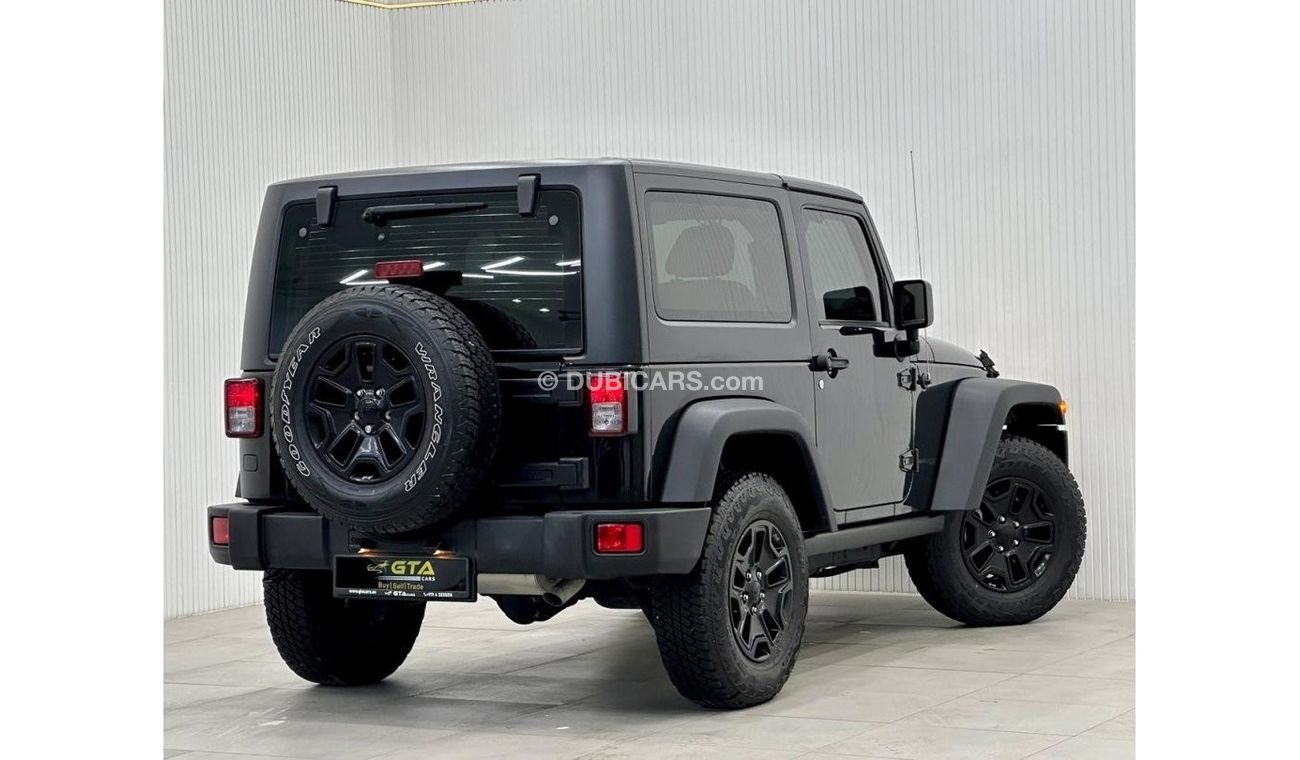 Jeep Willys 2018 Jeep Wrangler JK Willys Wheeler, Warranty, Full Service History, GCC