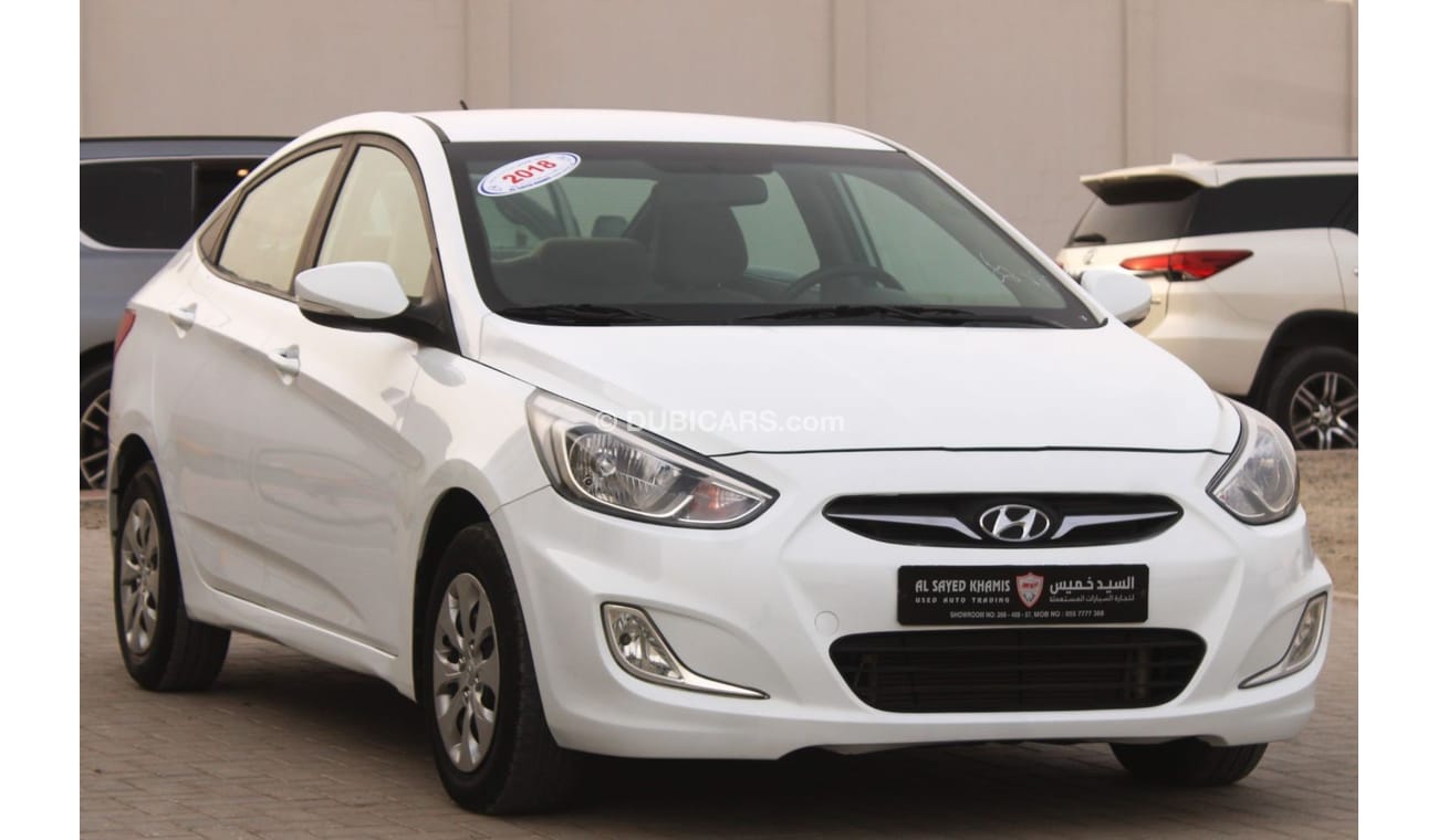 هيونداي أكسنت GL هيونداي اكسنت 2018 خليجي بحالة ممتازة