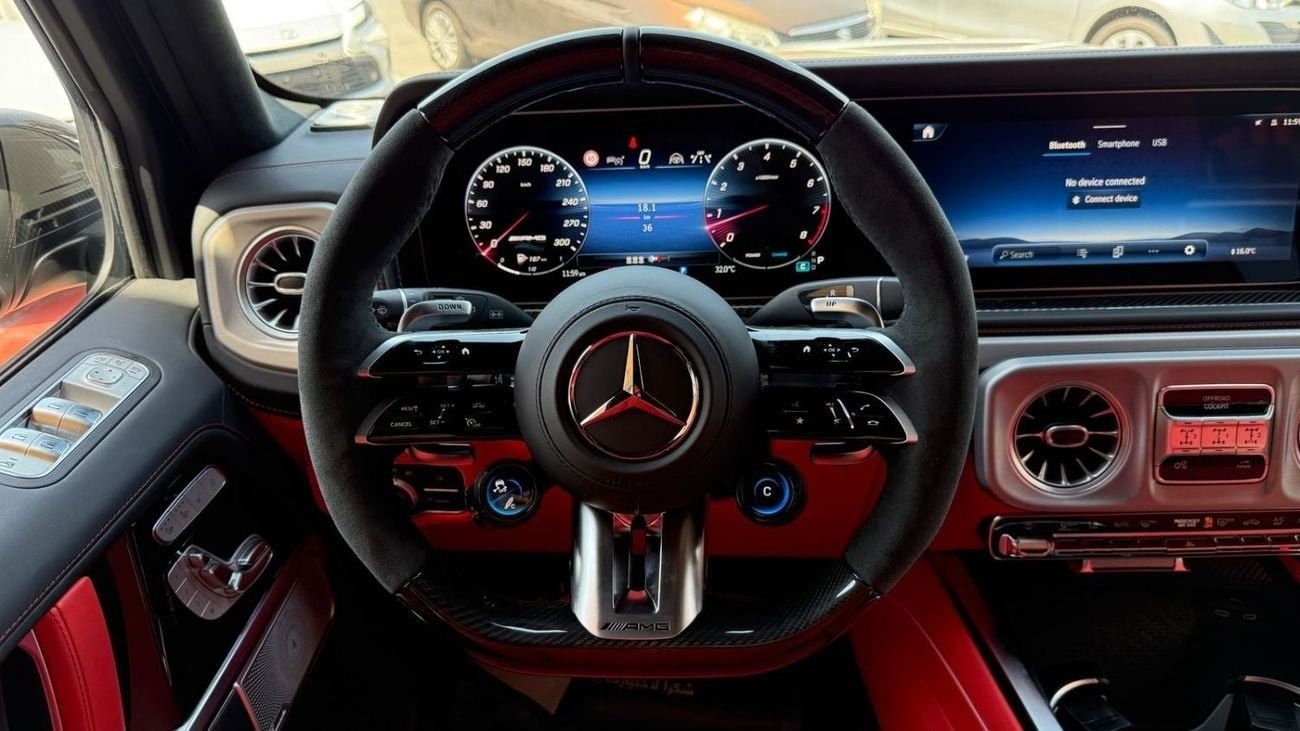 Mercedes-Benz G 63 AMG Mercedes-Benz AMG G63 4.0L 4x4 V8 Biturbo Night Package | 2025 | 0KM | GCC