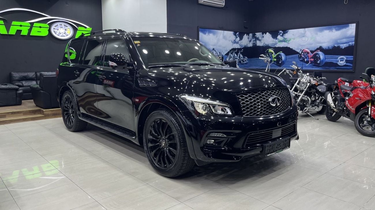 Infiniti QX80 LUXURY Infiniti QX80 2015 VERY LOW MILAGE GCC FULL DEALER SERVICE HISTORY