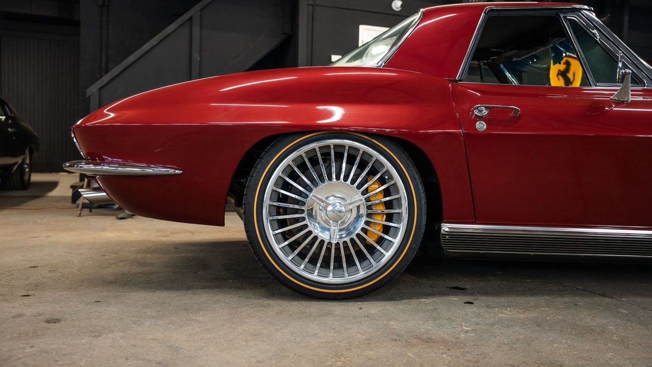 شيفروليه كورفت LS3, SRIII Tubular Chassis, Baer 6P Brakes, Pro Touring Restomod