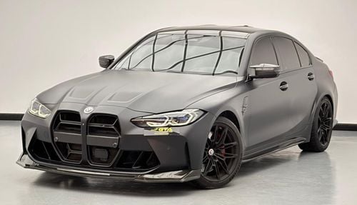 BMW M3 Competition 3.0L 2021 BMW M3 Competition, 1 Year Warranty Unlimited Km, 09/2027 GTA Service Contract