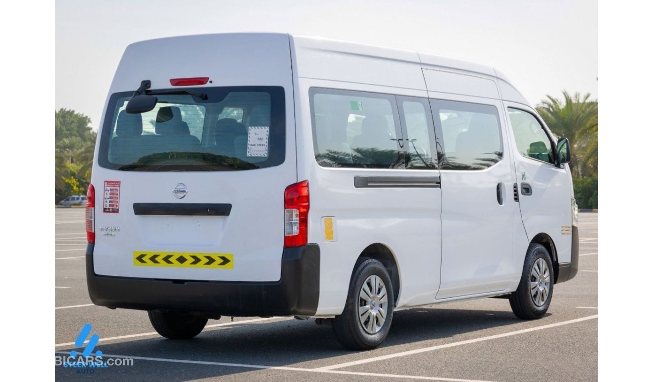 Nissan Urvan Panel Van High Roof 2020 NV350 High Roof 13 Seater - Passenger Van - M/T Petrol - GCC - Ready to Dri