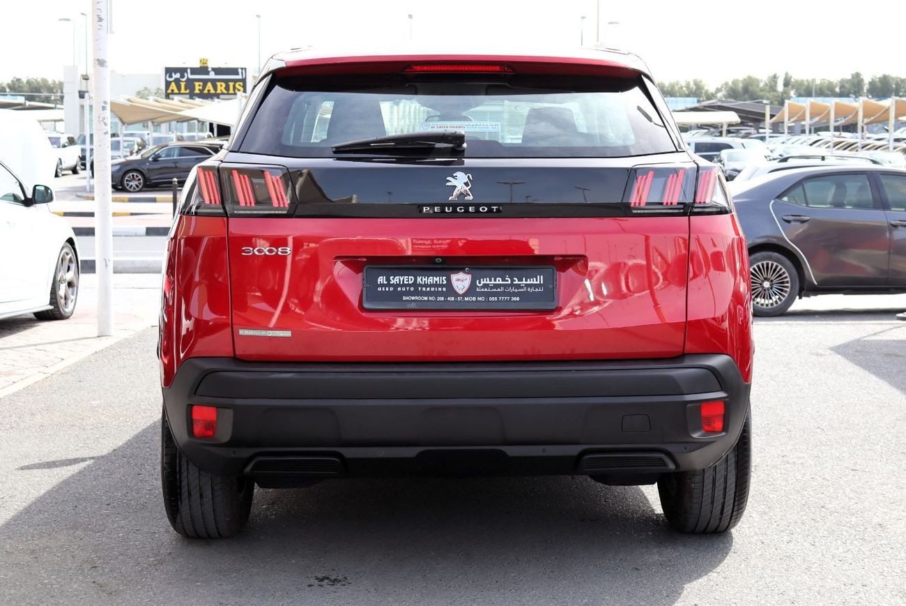 Peugeot 3008 Active+ ACCIDENTS FREE - GCC - PERFECT CONDITION INSIDE OUT - ORIGINAL PAINT - ENGINE 1600 CC TURBO
