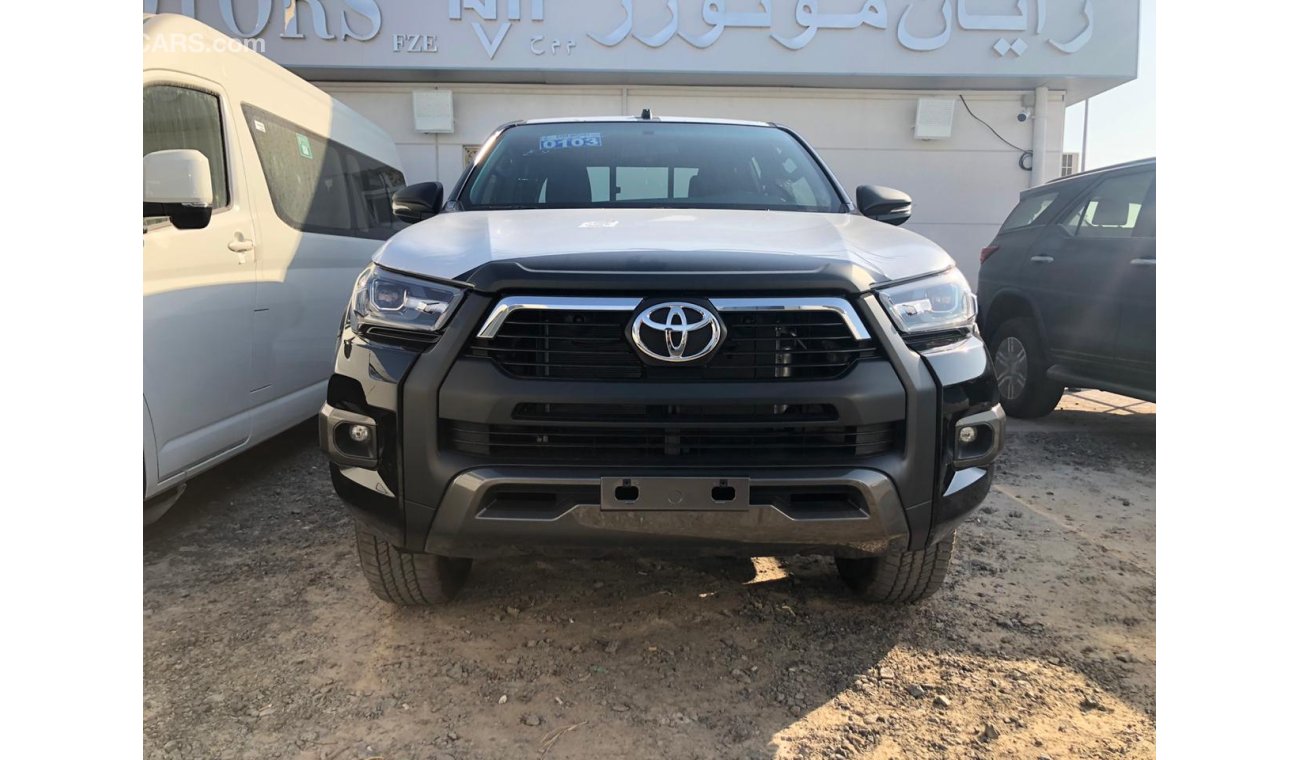 Toyota Hilux ADVENTURE 4.0L MODEL 2021 6 CYLINDER AUTO TRANSMISSION REAR AC BACK CAME & DVD ONLY FOR EXPORT