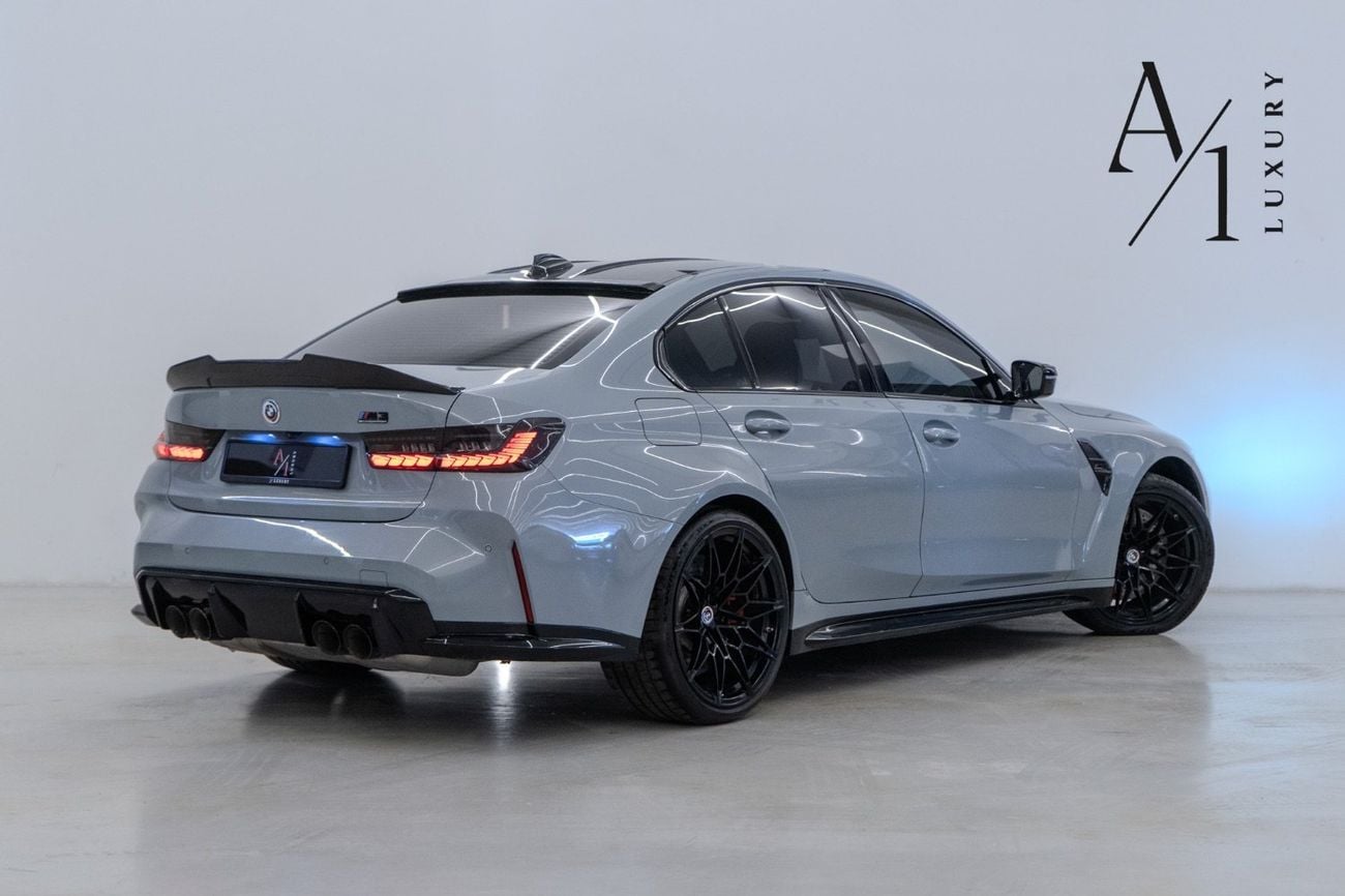 بي أم دبليو M3 COMPETITION 2022, Carbon Package, Excellent Condition, American Spec