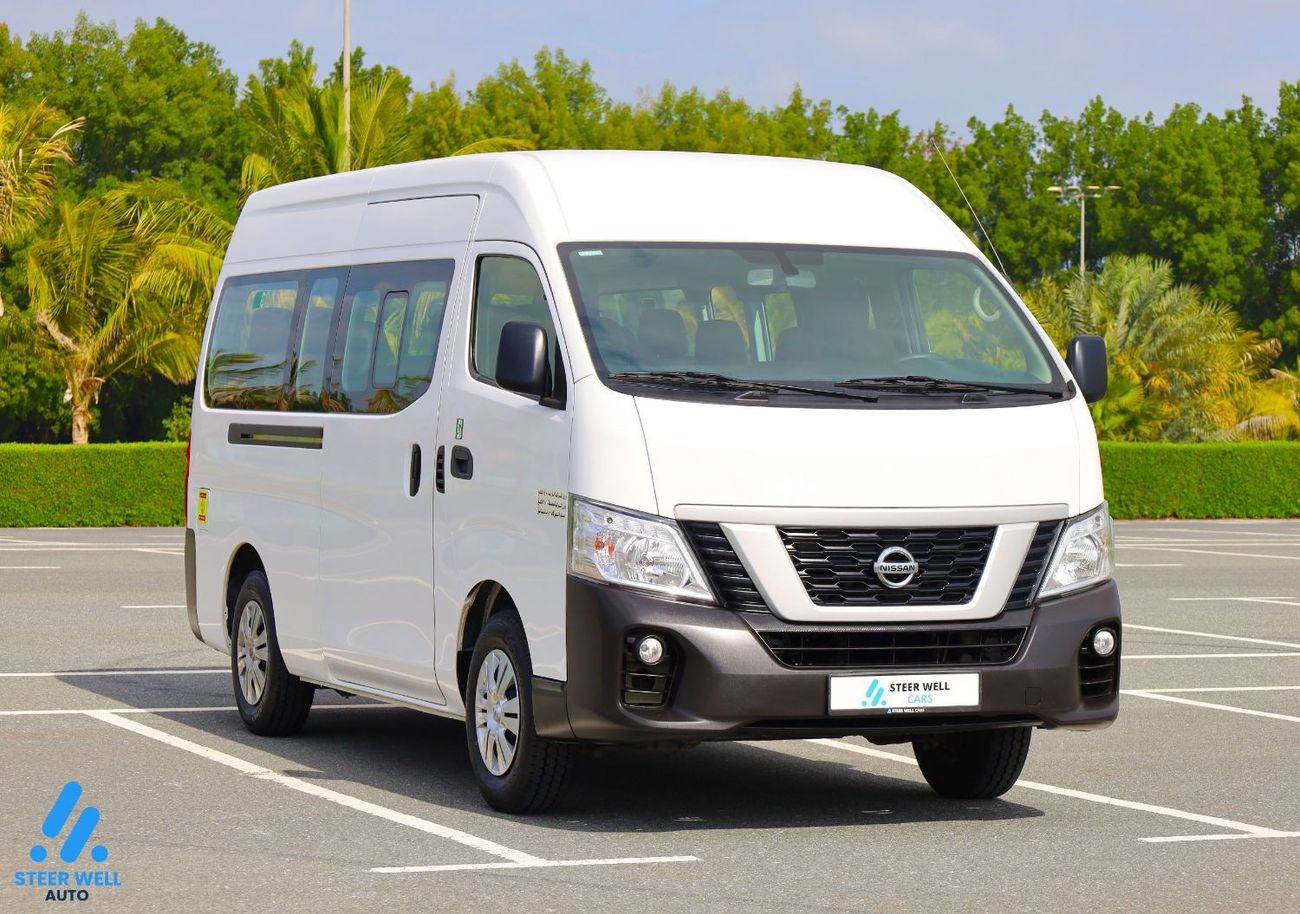 Nissan Urvan Std 2021 NV350 13 High Back Executive Seats / 2.5 Petrol M/T / GCC / Like New Condition
