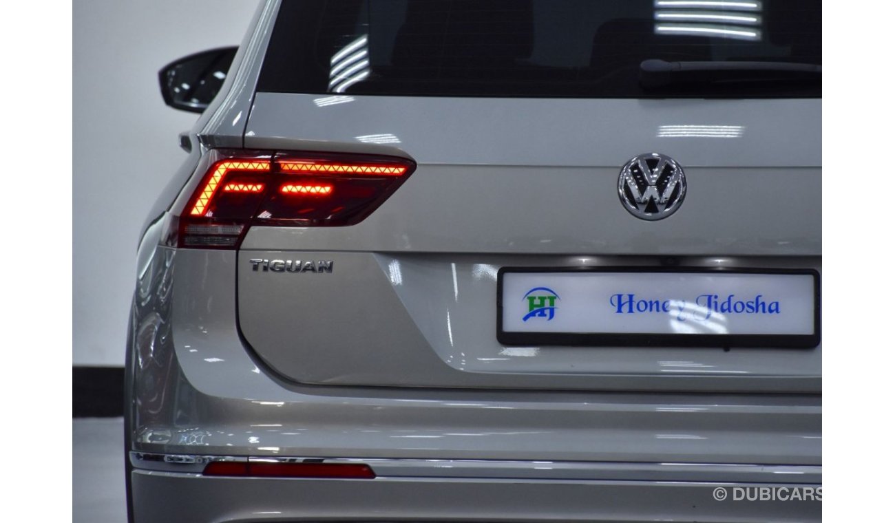 Volkswagen Tiguan EXCELLENT DEAL for our Volkswagen Tiguan R-Line 4Motion ( 2019 Model ) in Beige / Silver Color GCC S