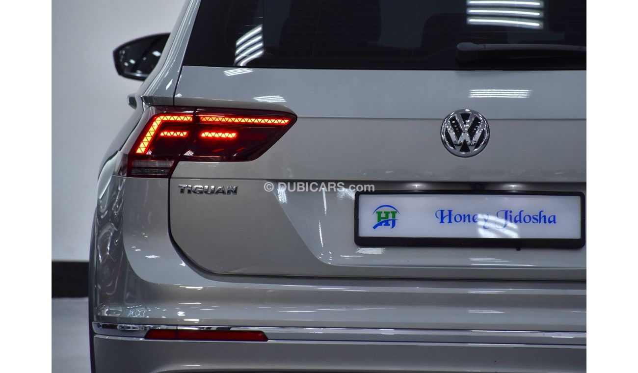 Volkswagen Tiguan EXCELLENT DEAL for our Volkswagen Tiguan R-Line 4Motion ( 2019 Model ) in Beige / Silver Color GCC S