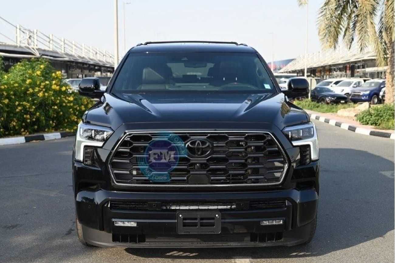 تويوتا سيكويا Platinum I Force Hybrid TRD OFF ROAD V6 3.5L 4WD 7 Seater Automatic