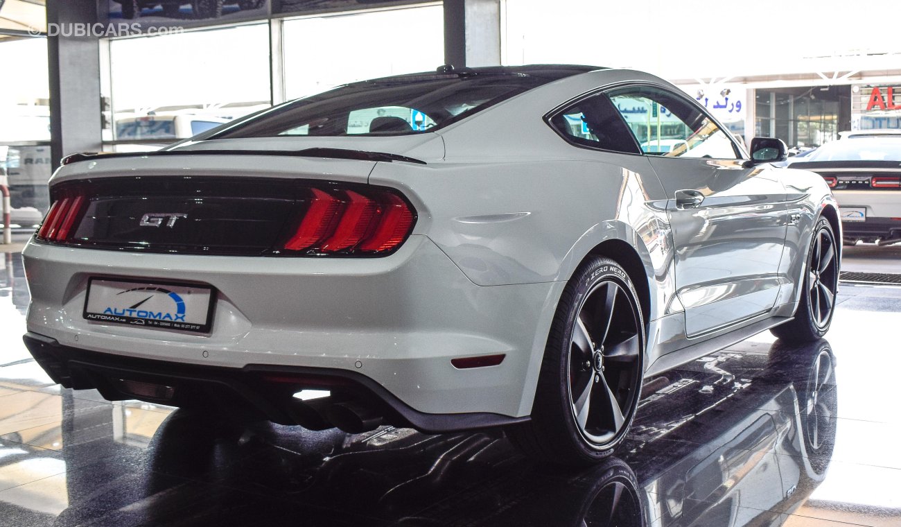 Ford Mustang 2019 GT Premium, Digital Cluster, 5.0 V8 GCC, 0km w/ 3Yrs or 100K km WTY + 60K km SERV from Al Tayer