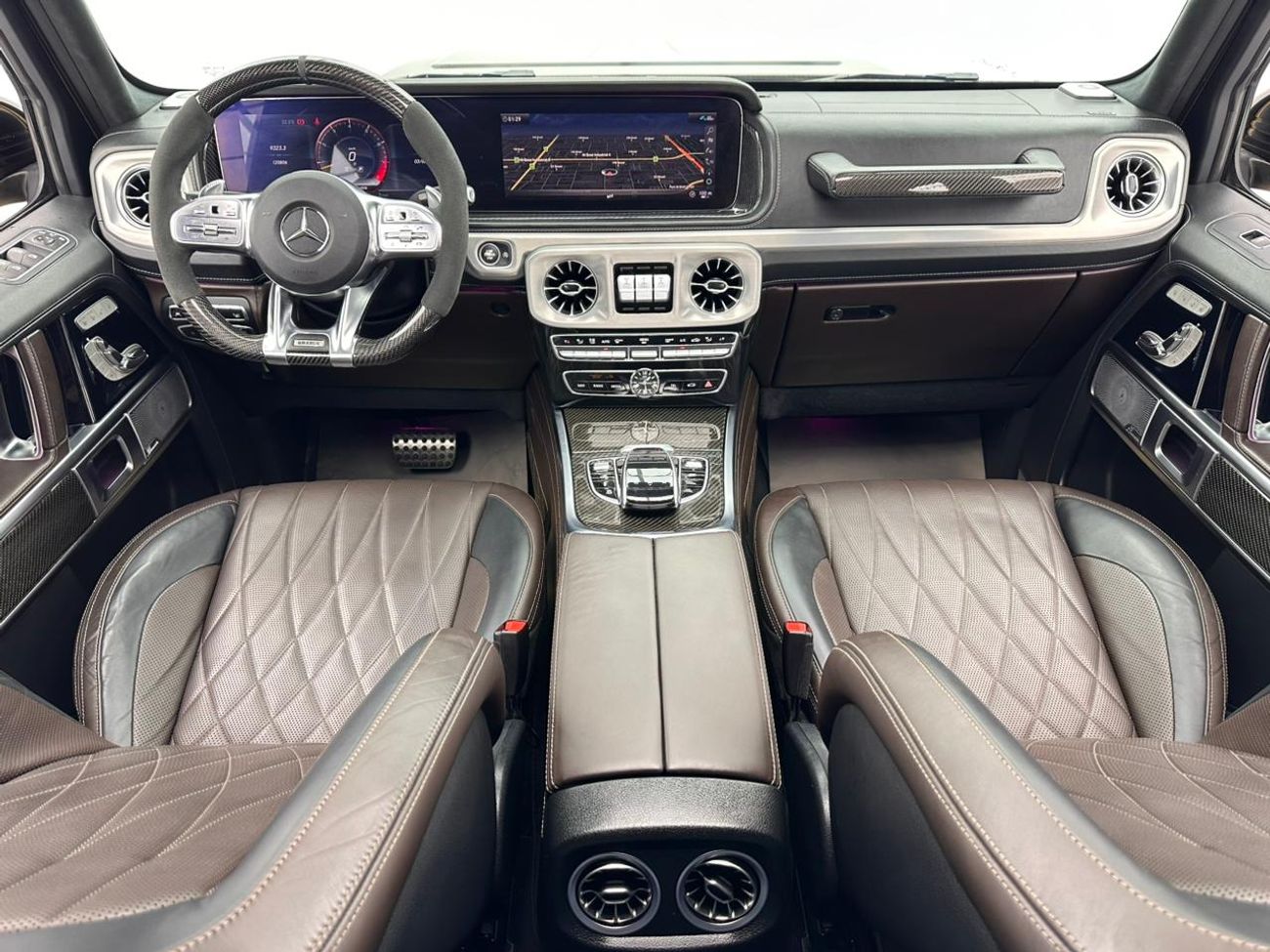 Mercedes-Benz G 63 AMG Std 4.0L 2019 Mercedes-Benz G63 AMG, Brabus Kit, 1 Year Warranty Unlimited Km, Full Service History,