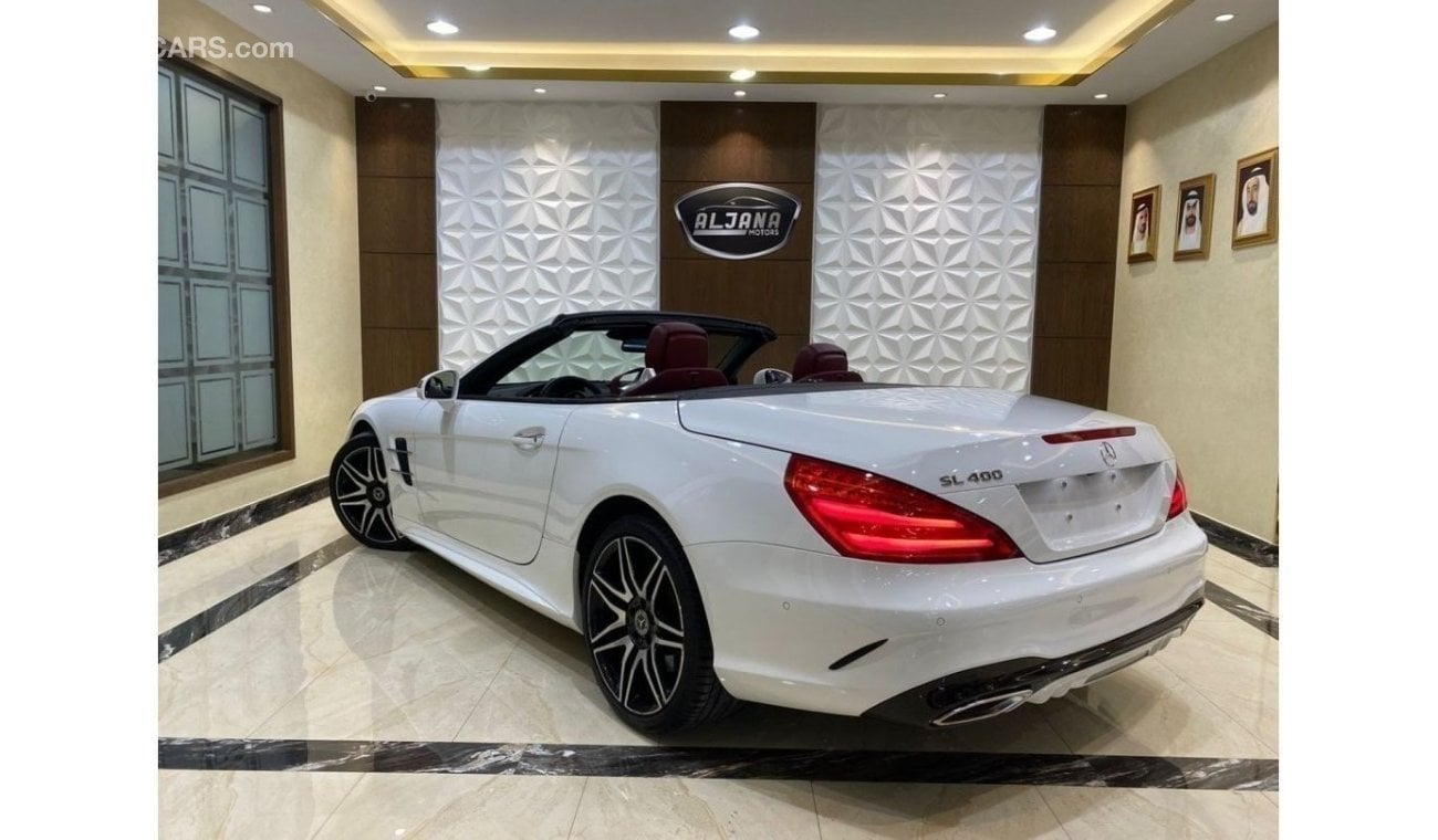 Mercedes-Benz SL 400 Std Mercedes SL-400 2018 GCC  Original Paint - Full Option - Perfect Condition