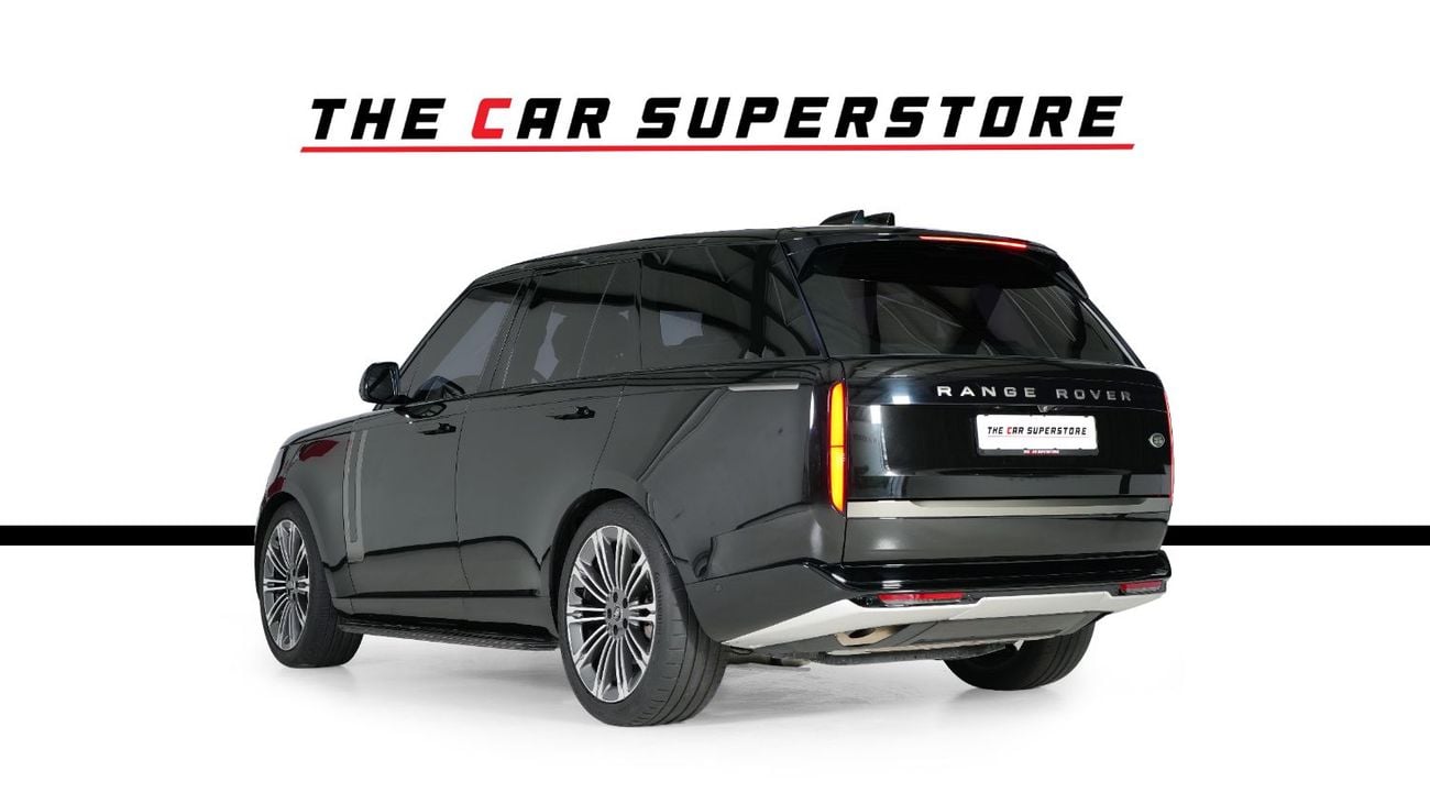 لاند روفر رينج روفر SE P400 Al Tayer Warranty Until 2028-Black On Black