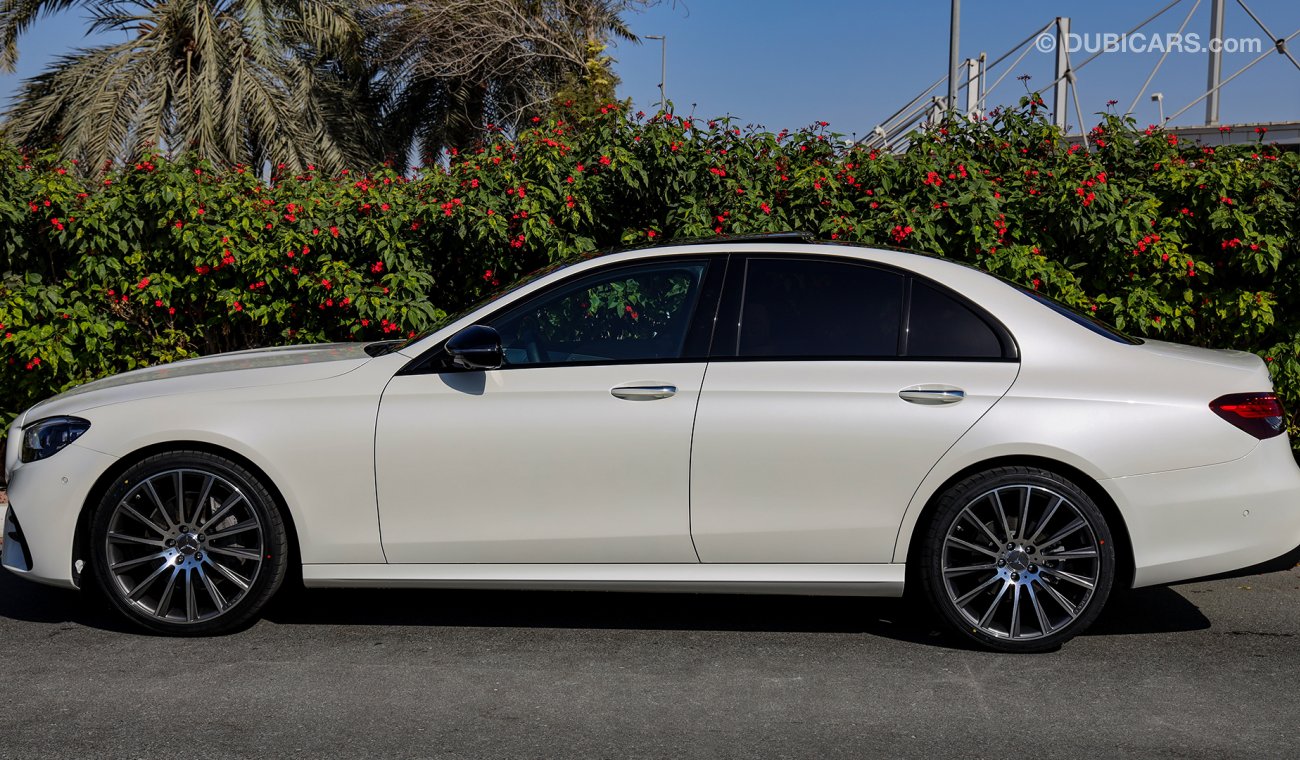 مرسيدس بنز E 200 2021  2.0L, GCC 0km w/ 2Yrs Unlimited Mileage Warranty +  3Yrs Service @ EMC