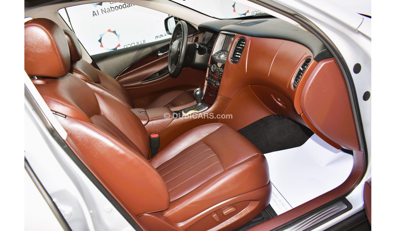 Infiniti QX50 AED 1439 PM | 3.7L QX50 LUX AWD GCC DEALER WARRANTY