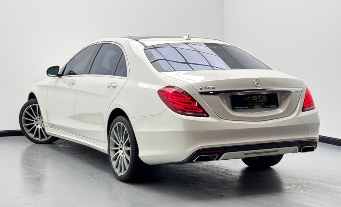 Mercedes Benz S500 AMG 4.7L 2015 Mercedes-Benz S500 AMG, Mercedes Service History, Excellent Condition, GCC