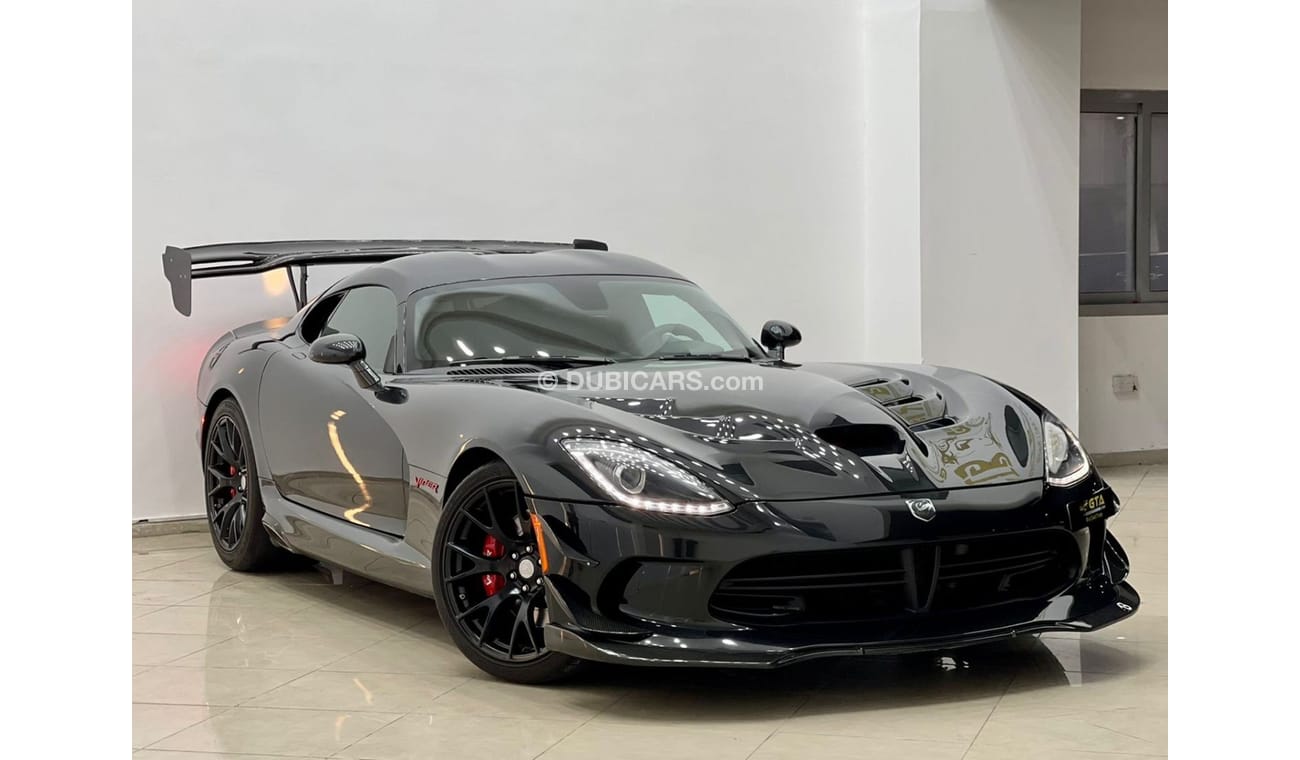 دودج فايبر 2017 Dodge Viper Srt10, ( ACR Body Kit ), Dodge Warranty-Service History, GCC