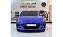 Subaru BRZ ORIGINAL PAINT ( صبغ وكاله ) FULL SERVICE HISTORY Subaru BRZ 2016 Model!! in Blue Color! GCC Specs