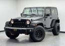 Jeep Wrangler Willys Wheeler 3.6L A/T (2 Door) 2017 Jeep Wrangler Willys Wheeler, Full Service History, Excellent