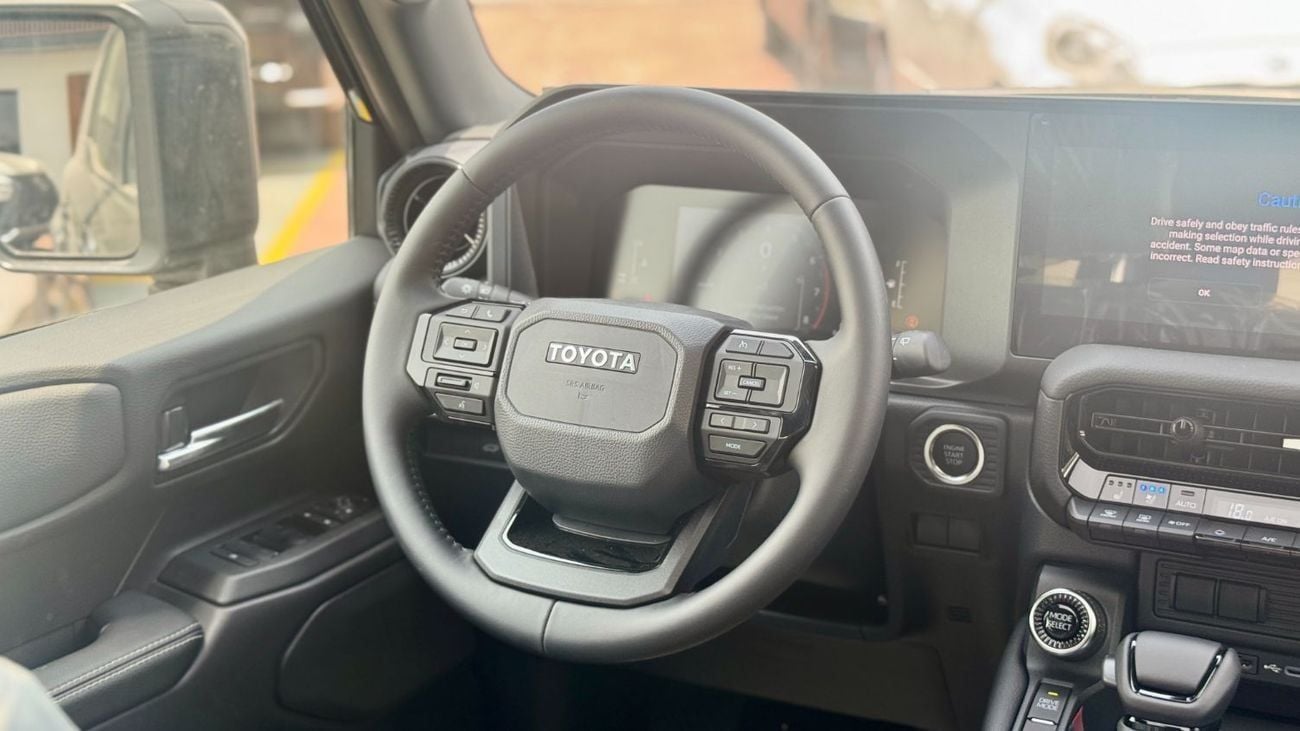 Toyota Prado ALL ROUNDER G LEATHER SEATS COOL BOX ELECTRIC TAIL GATE ELECTRIC CHAIRS REAR DIGITAL AC