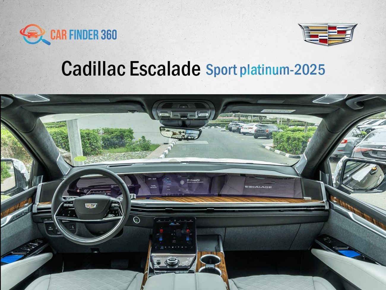 Cadillac Escalade Sport Platinum 6.2L 4WD (Export only)