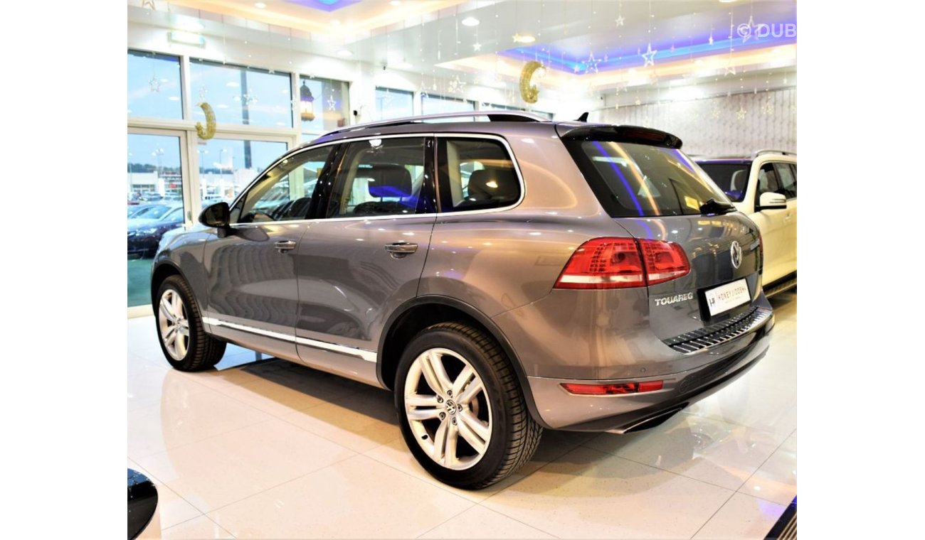 Volkswagen Touareg ( FULL OPTION ) FULL SERVICE HISTORY Volkswagen Touareg 2015 Model!! in Grey Color! GCC Specs