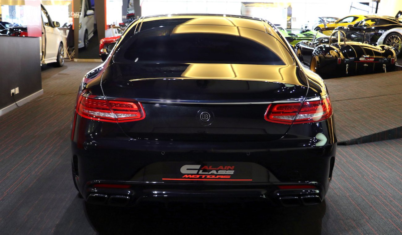 Mercedes-Benz S 63 AMG Coupe with Brabus kit