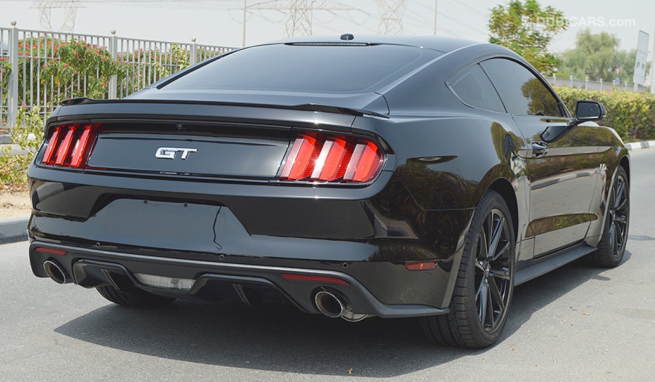 Ford Mustang GT Premium+, 5.0 V8 GCC with Warranty until 2020 or 100K km + 60K km Free Service from Al Tayer