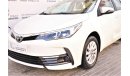 Toyota Corolla 2.0L SE XLI 2018 GCC DEALER WARRANTY