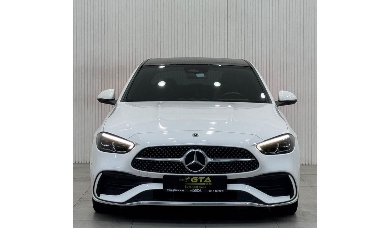 Mercedes-Benz C 200 Premium 1.5L 2023 Mercedes Benz C200 AMG Premium, Feb 2028 Mercedes Warranty + Service Pack, Low Kms