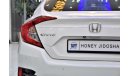 Honda Civic EXCELLENT DEAL for our Honda Civic ( 2017 Model ) in White Color GCC Specs