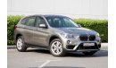 BMW X1 CAR REF #2965 - GCC - UNDER AGMC WARRANTY AND SERVICE FREE TIL 100,000KM