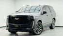 Cadillac Escalade Sport Platinum 6.2L 4WD 2022 Cadillac Escalade 600 Sport Platinum, 2027 Cadillac Warranty and Servic