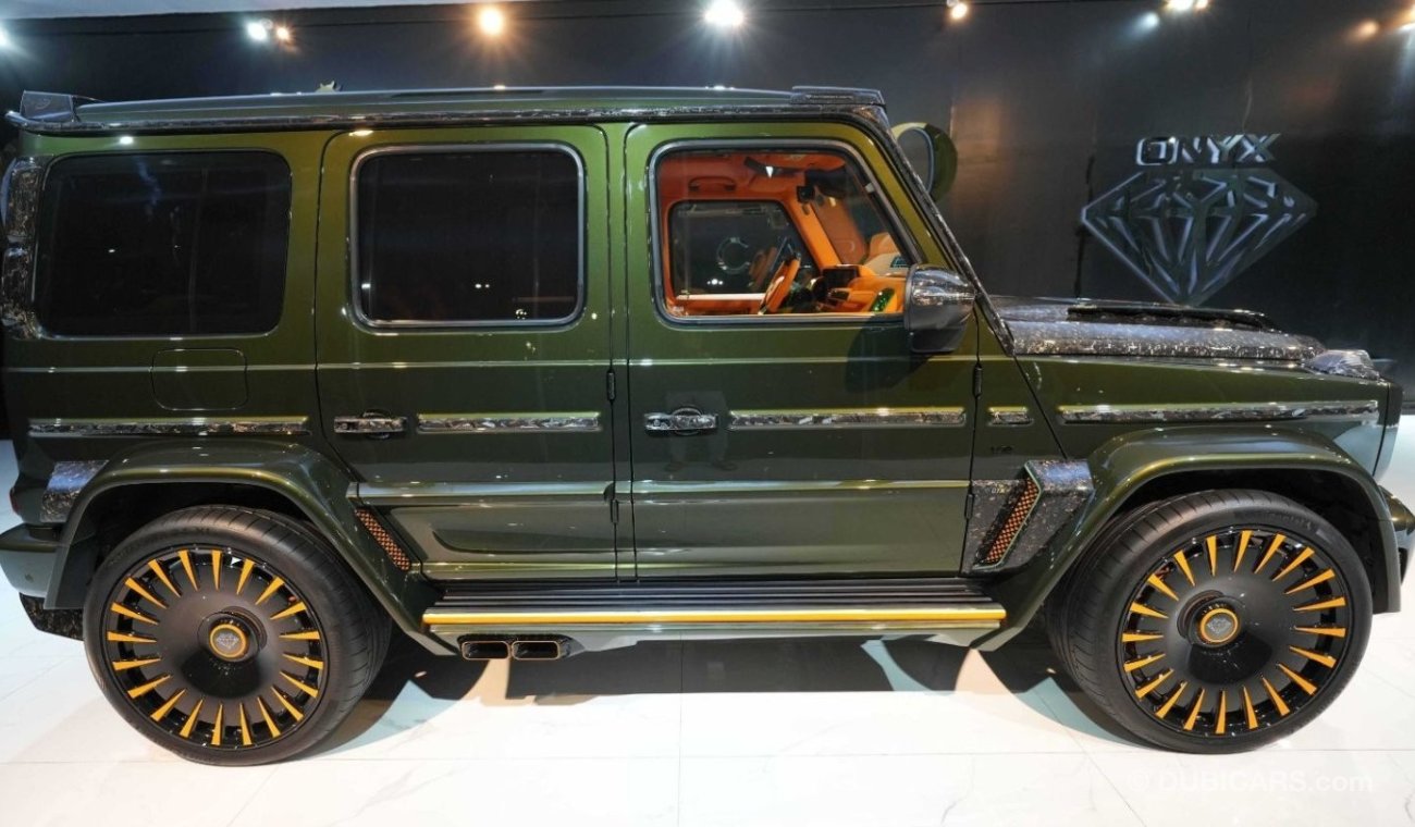 مرسيدس بنز G 63 AMG G7X Keeva by ONYX Concept | 1 of 5 | Brand New | 2023 | Olive Green Metallic