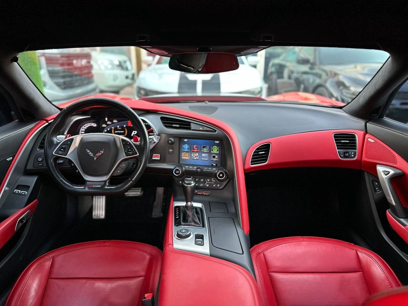 Chevrolet Corvette CHEVROLET CORVETTE C7 ZO6 GCC 2019 FULL OPTION ORIGINAL PAINT UNDER WARRANTY