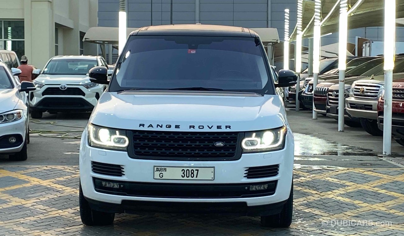 Land Rover Range Rover Vogue SE Supercharged GCC Full option one owner drive