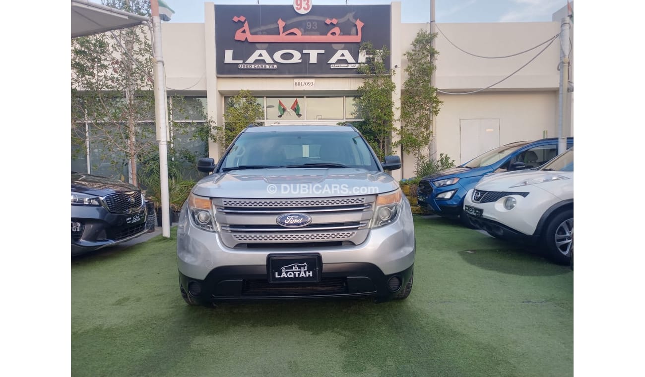 Ford Explorer 2014 GCC model, without accidents, cruise control, rear spoiler sensors, in excellent condition