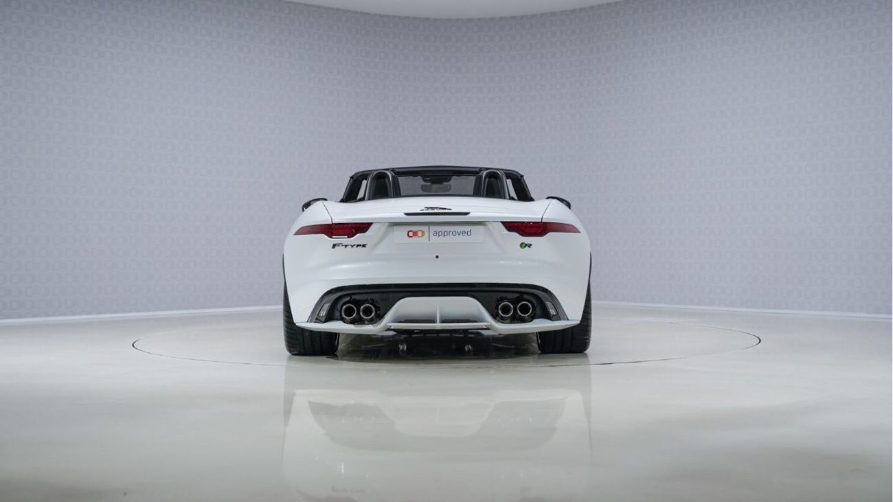 جاكوار F Type P 575 R Dynamic V8 - 2 Year Warranty - Approved Prepared Vehicle