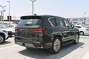 لكزس LX 700h Lexus LX700h Signature 3.5L Twin-Turbo + Hybrid V6, Model 2025, Color Green inside Tan
