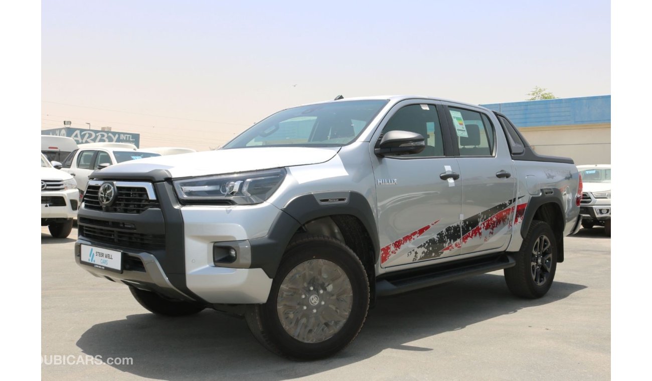 تويوتا هيلوكس 2022 | BRAND NEW HILUX ADVENTURE 2.8 L - 360 CAMERA A/T D/C | 4X4 - DSL - GLXS-V  -  WITH GCC SPECS