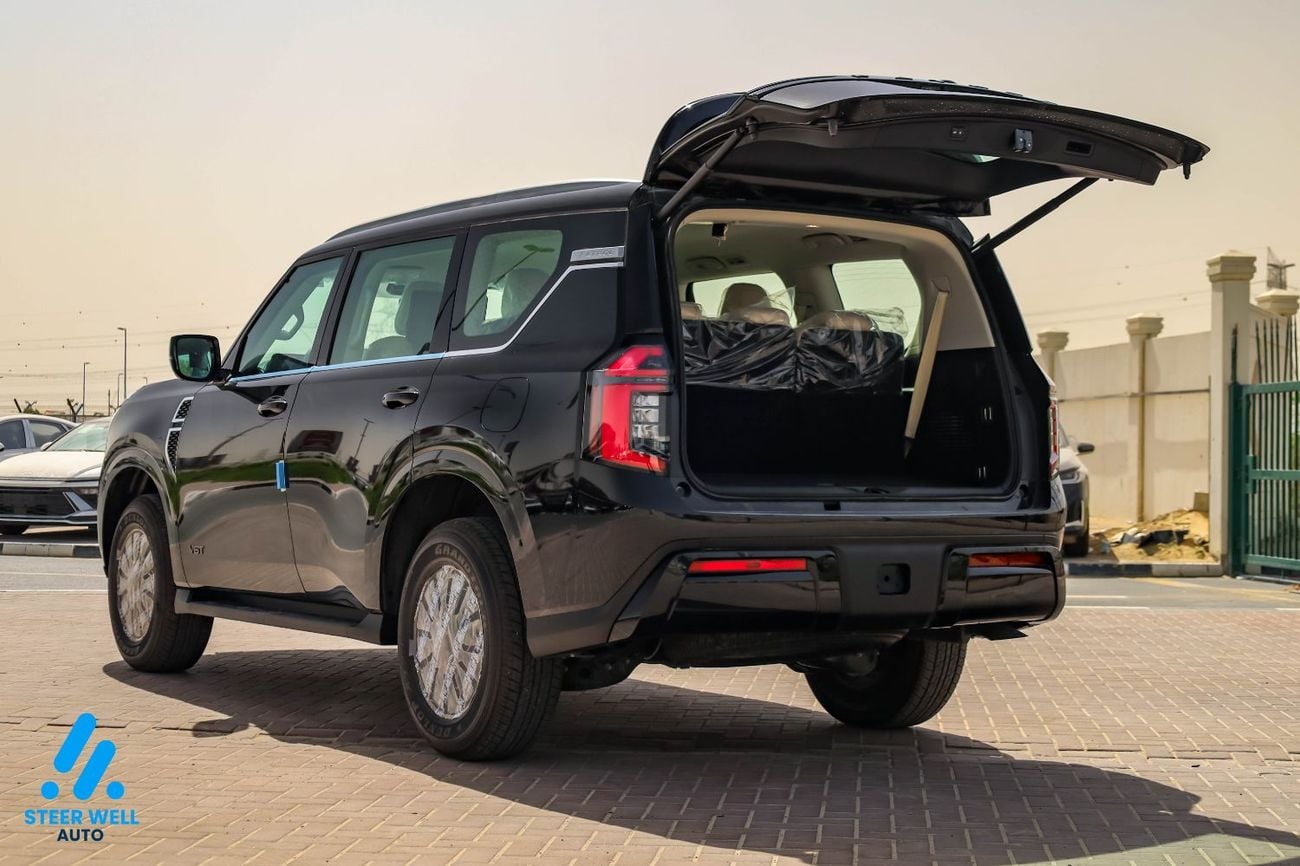 Nissan Patrol LE TITANIUM 2026 LE T2 | 3.5L V6 Petrol | AWD | 9-Speed Automatic | 8 Seats | Full Safety