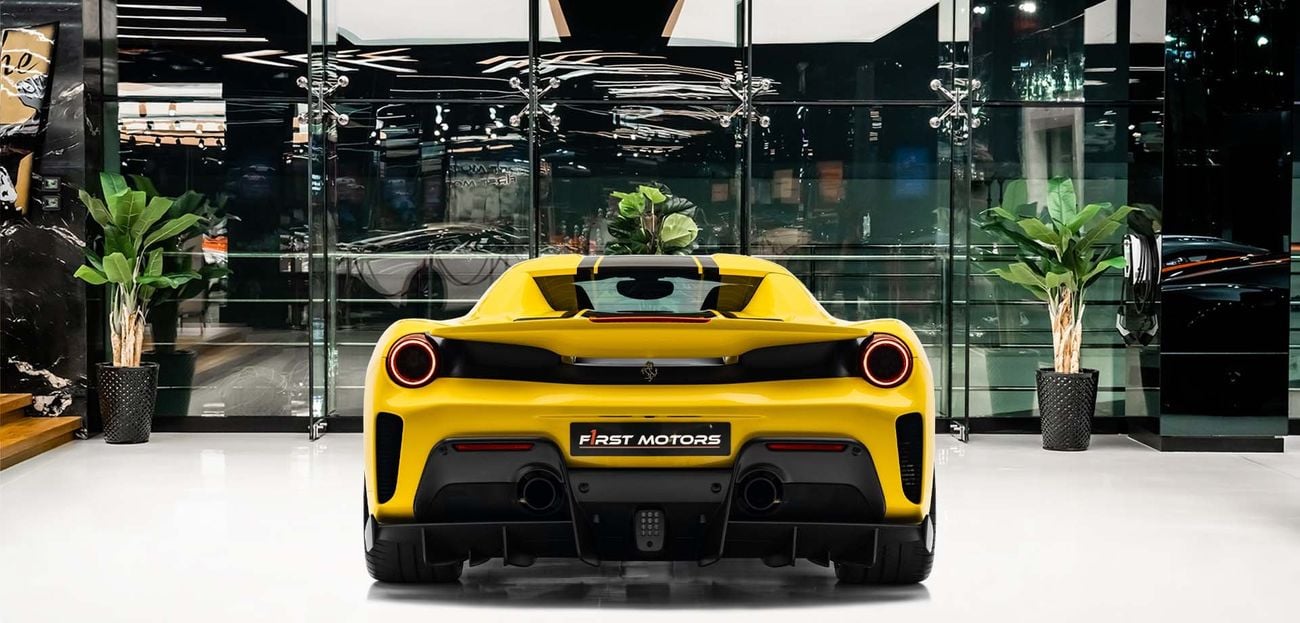 Ferrari 488 3.9L V8 Twin-Turbocharged Engine