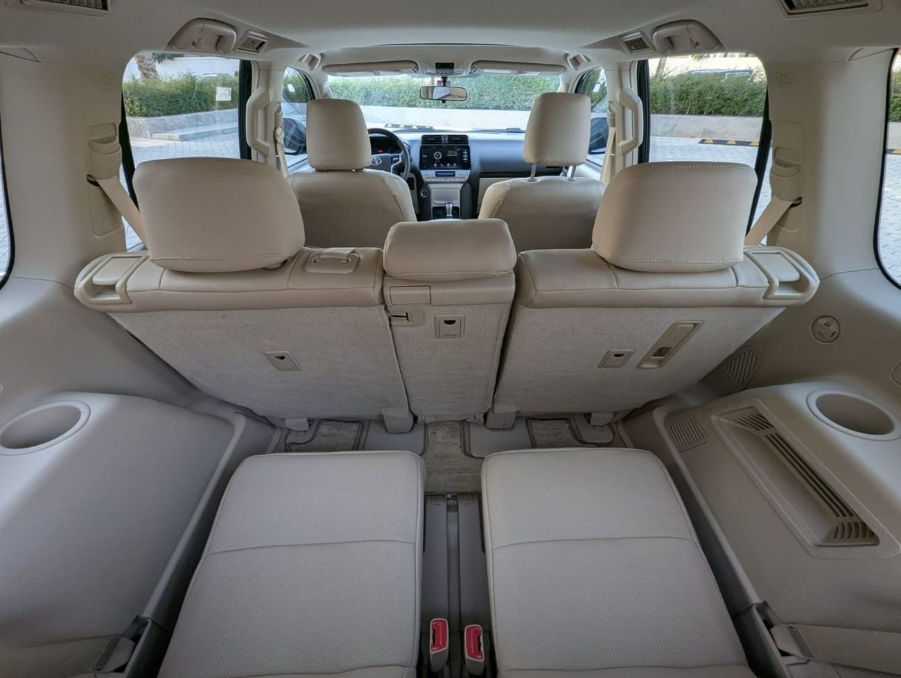 Toyota Prado Toyota Prado 2018 gxr white colour LHD automatic gear