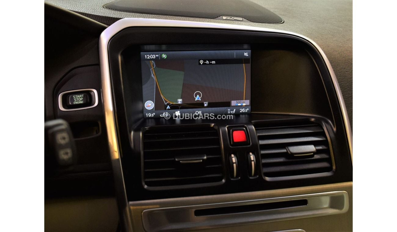 Volvo XC60 EXCELLENT DEAL for our FULL OPTION! Volvo XC60 T6 AWD 2012 Model!! in Red Color! GCC Specs